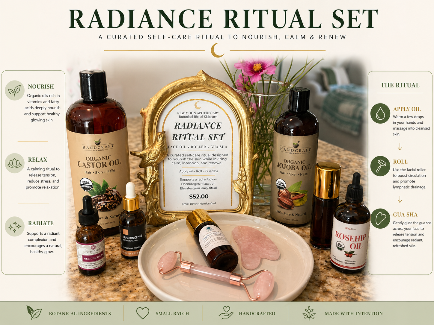Organic Castor Oil Radiant Ritual Facial Oil
