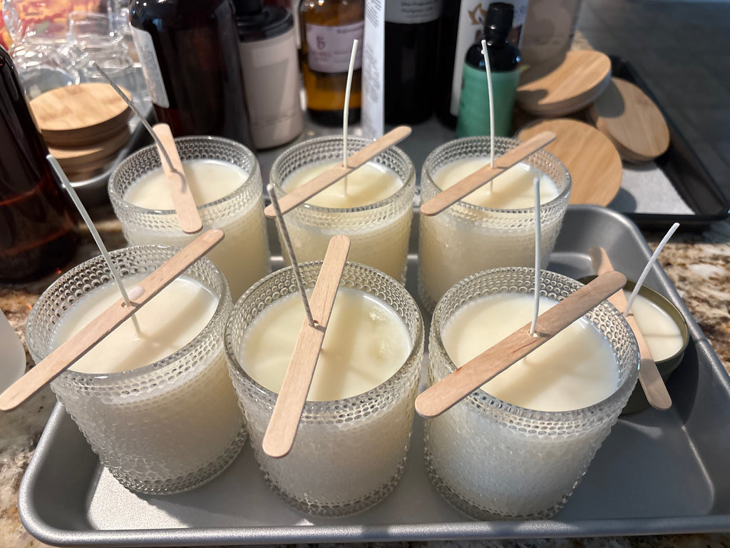 Sacred Space Soy Candles handcrafted in small batches | New Moon Apothecary
