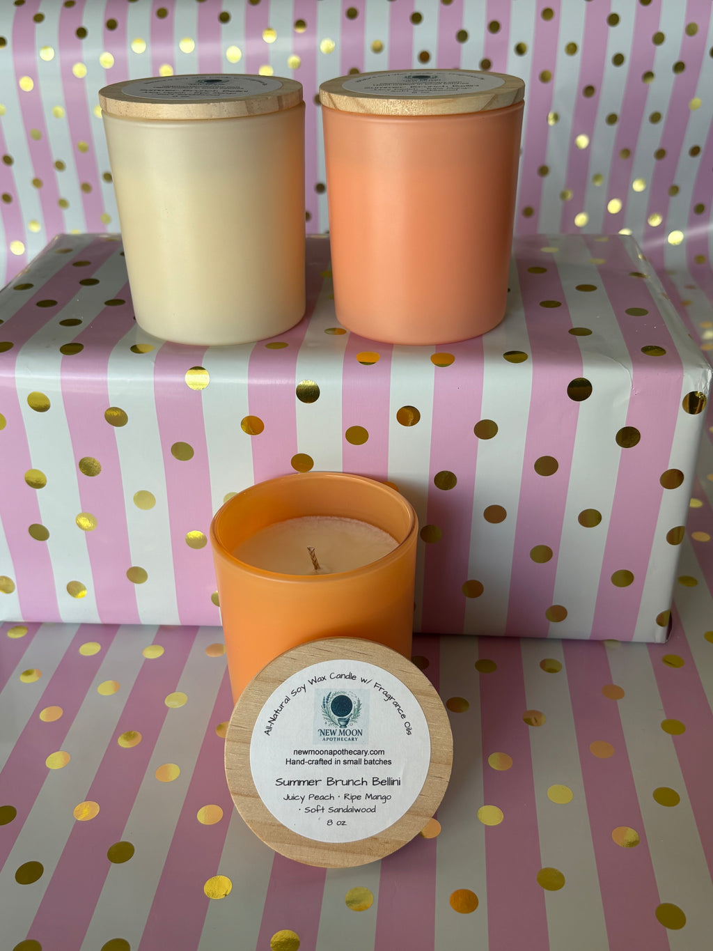 Summer Brunch Bellini Candle