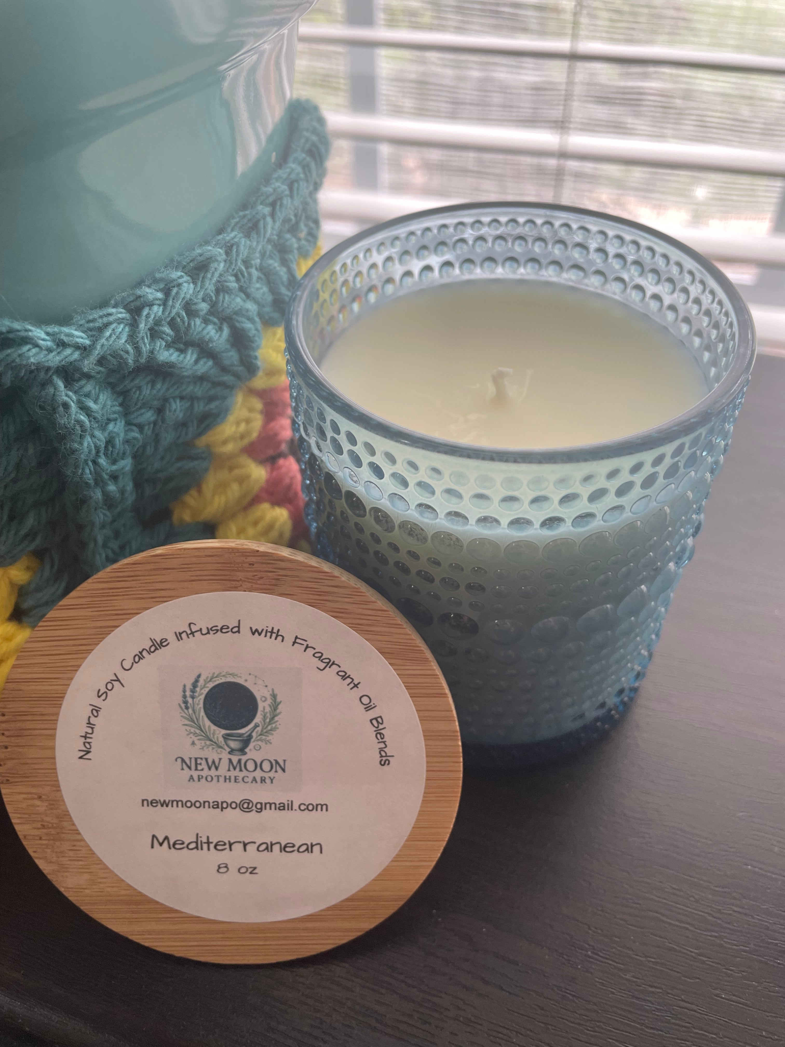 Mediterranean Luxury Soy Candle – 8 oz