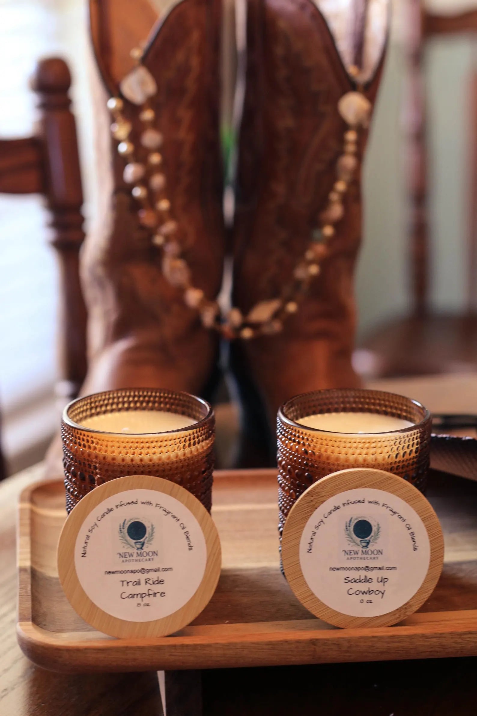 Trailride Campfire - Rodeo inspired Candle Collection
