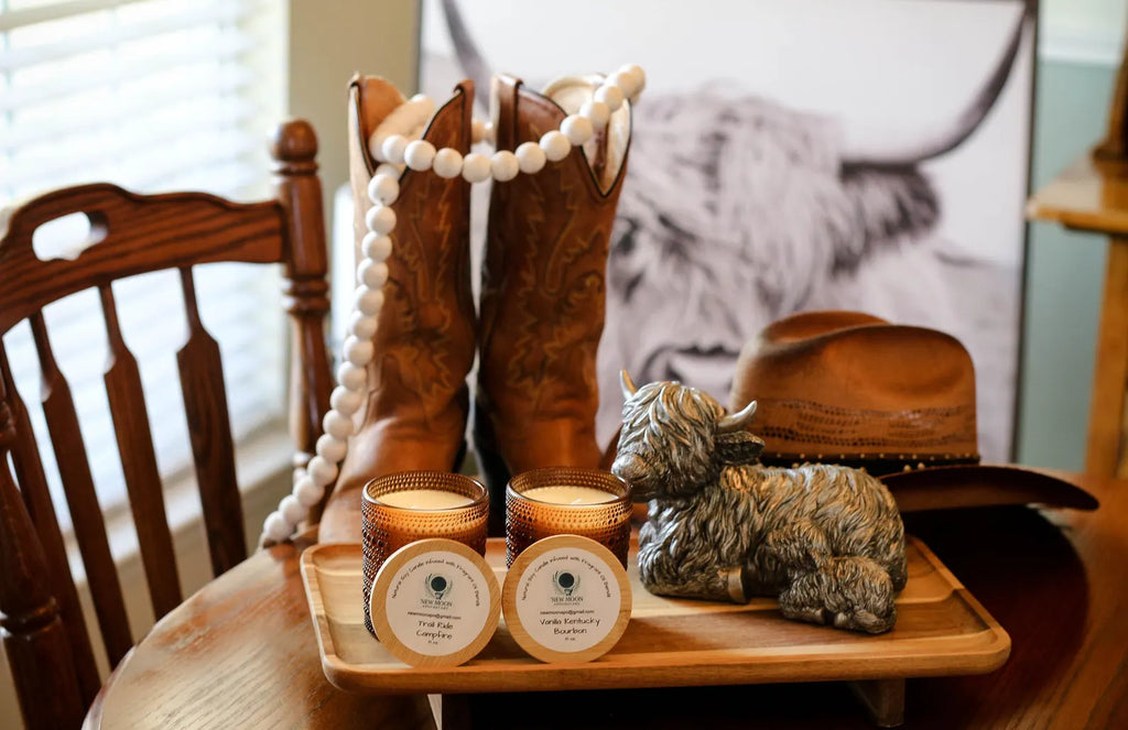 Trailride Campfire - Rodeo inspired Candle Collection