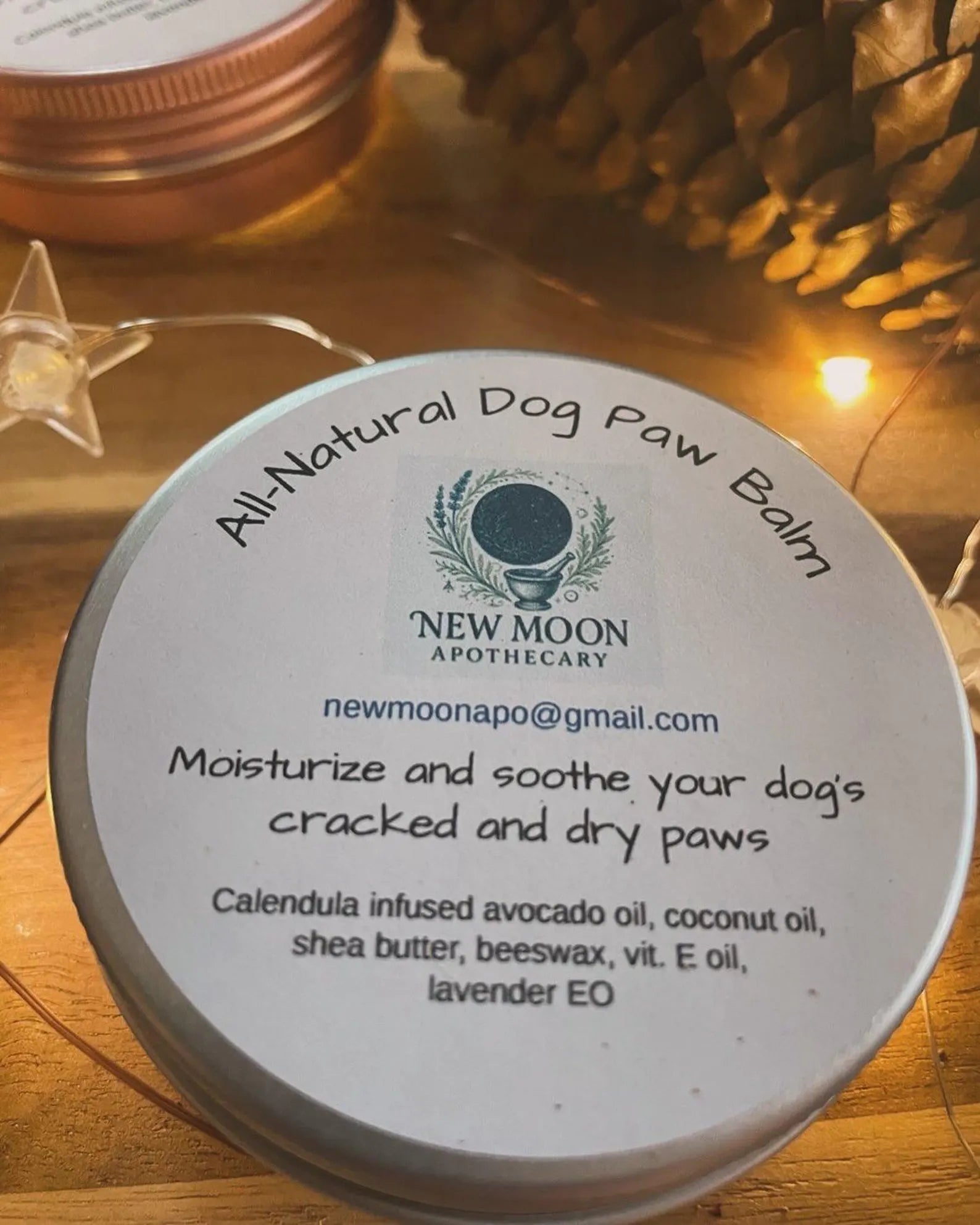 All- Natural Dog Paw Balm