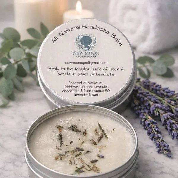 All-Natural Headache Balm