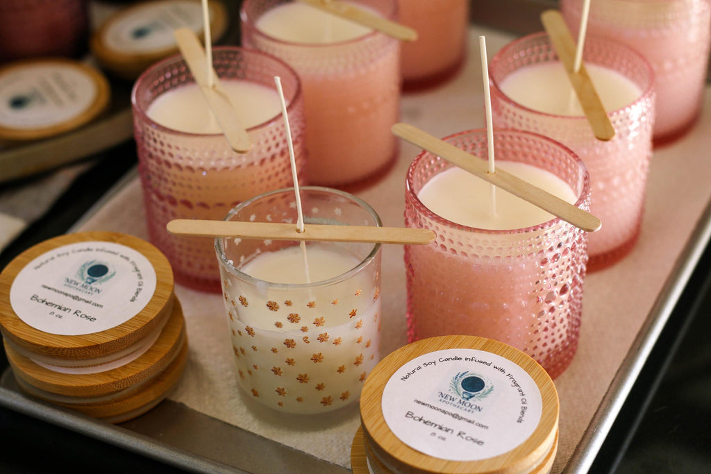 Bohemian Rose - Luxury soy wax candle