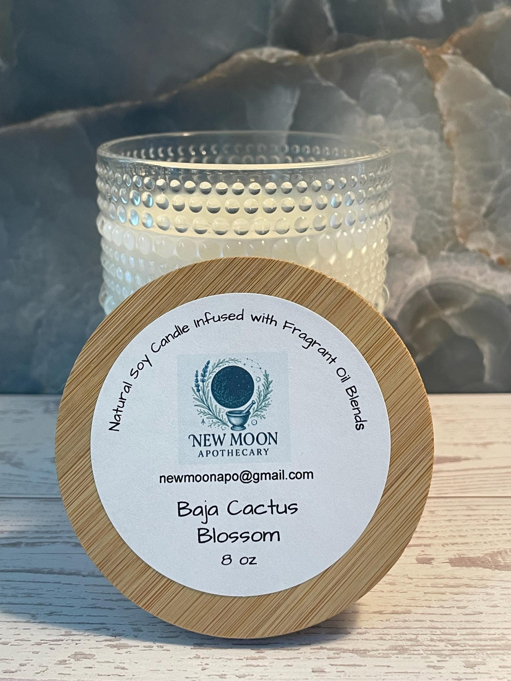 Baja Cactus Blossom  Desert Luxe Soy Candle