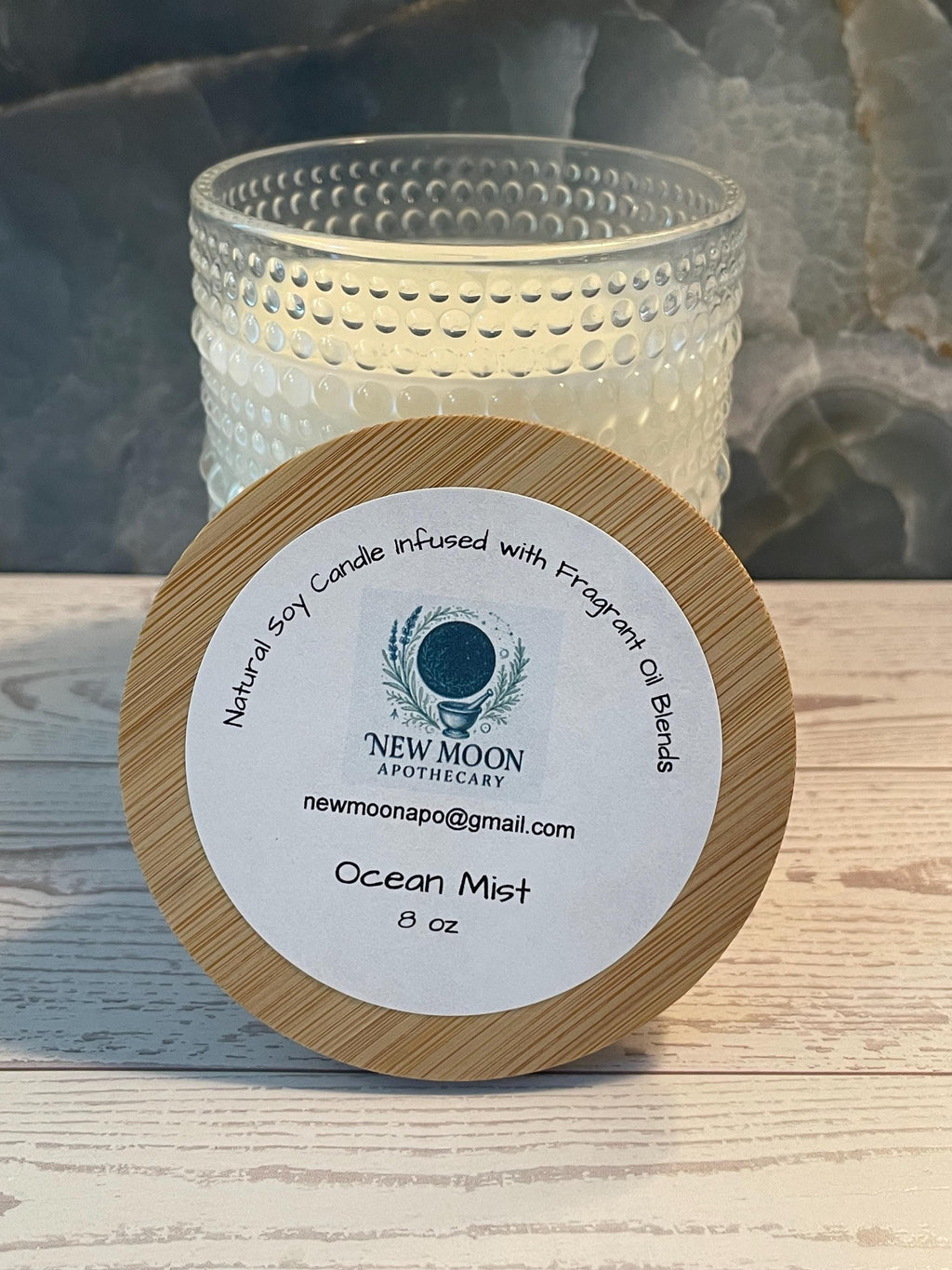Ocean Mist  Coastal Luxury Soy Candle