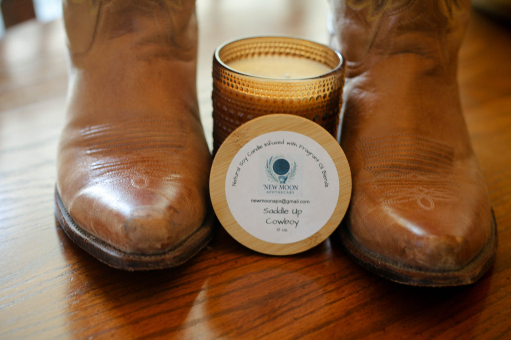 Saddle Up Cowboy - Rodeo inspired Candle Collection