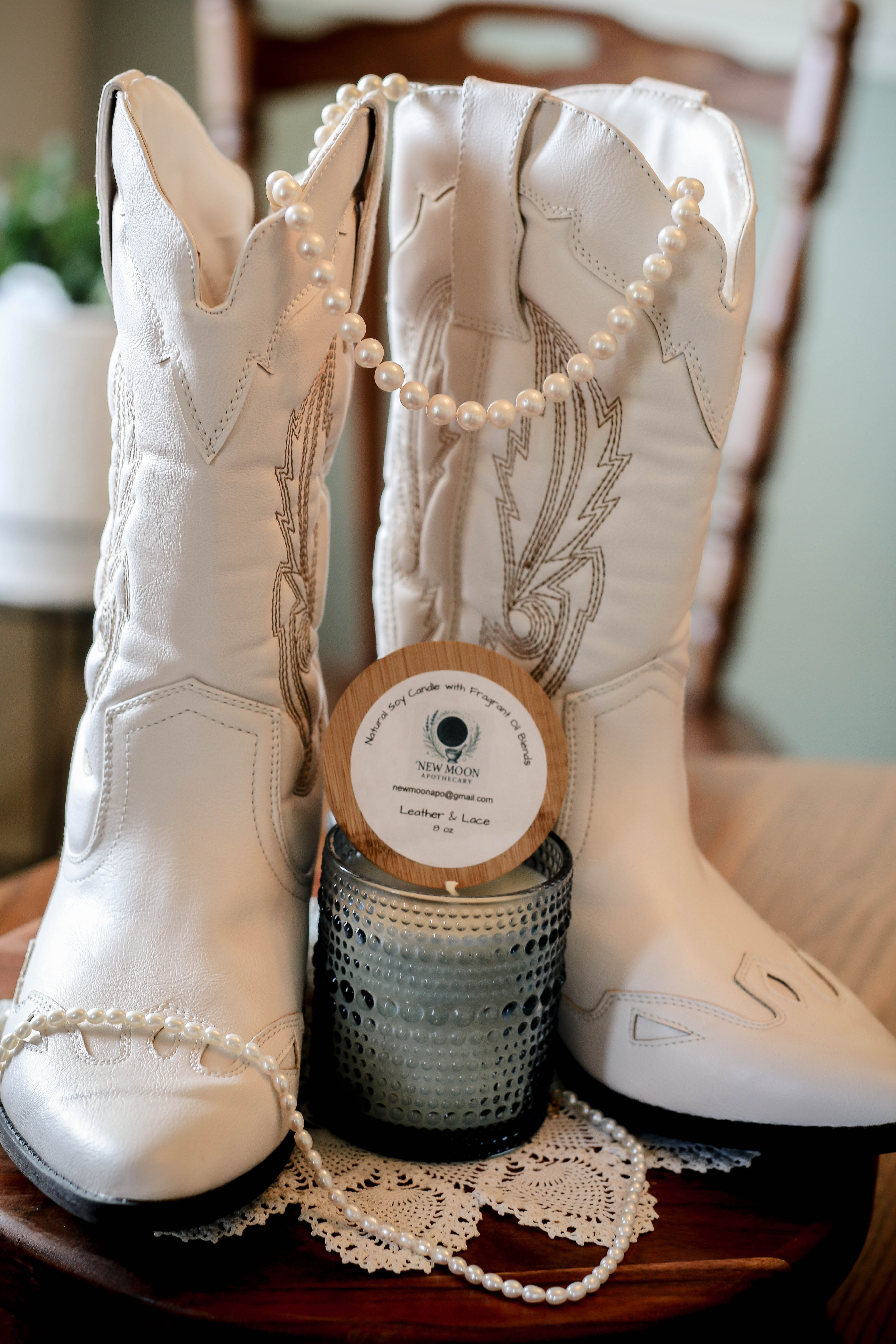 Leather and Lace - Rodeo inspired Candle Collection